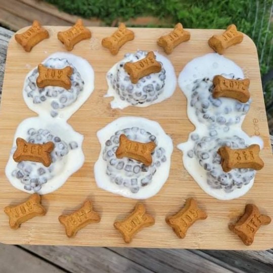 a table full of food